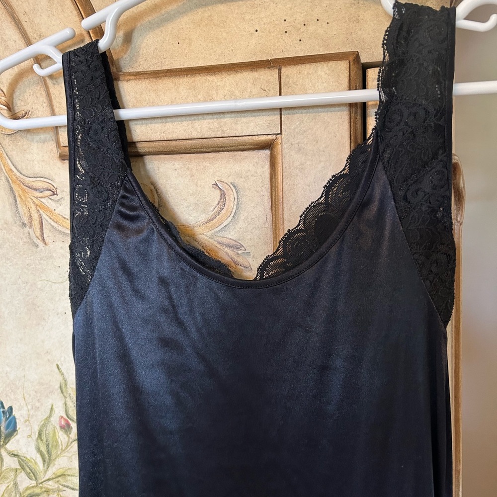 Tight black mini dress
